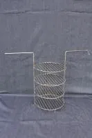 этажерка для тандыра 4-х ярусная d270 h480 мм с внутр.доп кольцом и ручками нск