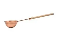 ковш сармат 500 мл медный с ручкой из бука, банный перец