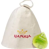 шапка для бани "царица", бацькина баня
