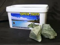 камень для бани маори нефритоид пятнистый 14,3 кг 