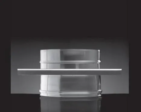 площадка craft опорная сквозная нержавеющая (310/304+201/1,5) ф130х230