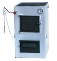 котел сибирь с конфоркой 20 квт (220в) твердотопливный (кво)