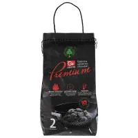 брикеты топливные grifon premium eco древесноугольные, 2кг в мешке