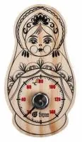 термометр "матрешка" 9,5*17см банные штучки