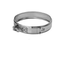 хомут феррум обжимной нерж.(430/0,5 мм), ф197