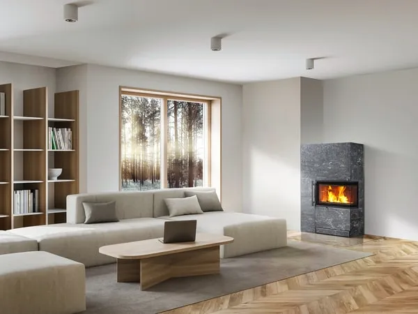 печь-камин tulikivi petro classic 1500 мм 