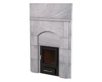 портал для банной печи изистим из талькохлорита 900x100x1250 мм