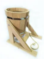 обливное устройство, 20л, ольха с пластиковой вставкой, 212f, банный эксперт