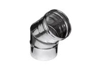 колено феррум угол 135° нержавеющее (430/0,5 мм) ф115 