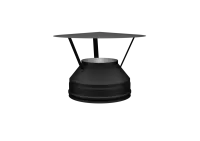 оголовок феррум нержавеющий, (430/0,5 мм), ф115/200, по воде черный