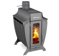 печь отопительно-варочная ермак stoker 150-g дровяная антрацит