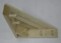 полка большая угловая (5 креплений), банный эксперт