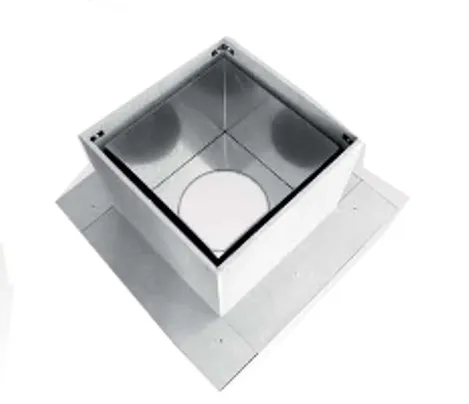 разделка феррум потолочная нержавеющая (430/0,5 мм), 600 ф200 (ппу н) черный