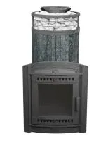 печь для бани прометалл атмосфера xl в ламелях пироксенит + сетка с тоннелем