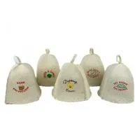 шапка для бани в ассортименте, бацькина баня