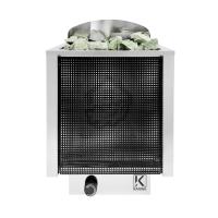 печь для бани электрическая karina optima steam 6, закр.каменка, встроенный пульт