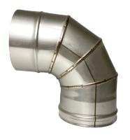 колено профи craft угол 90° нержавеющее (316/0,5мм) ф350